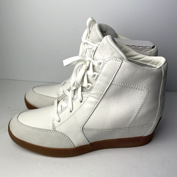NEW Sorel Out N About Wedge Sneaker Boots - Picture 5 of 11